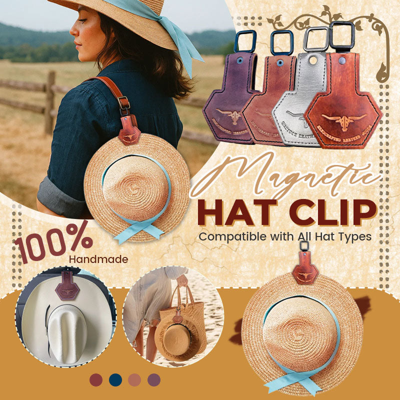 🧢 Magnetic Hat Clip