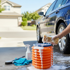 Foldable 4L Collapsible Storage Bucket for Home, Kitchen, Car & Outdoor Use