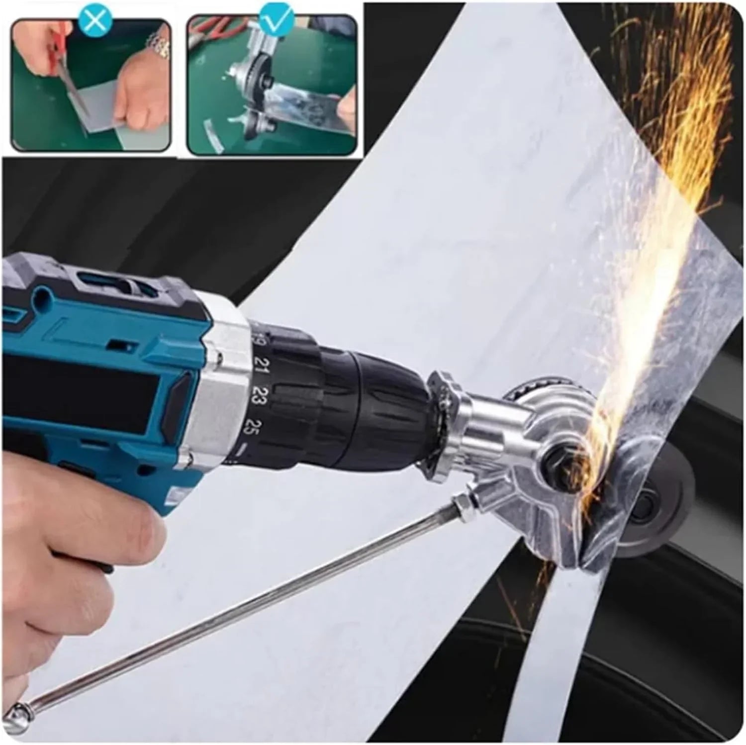 Metal Shear Drill Adapter